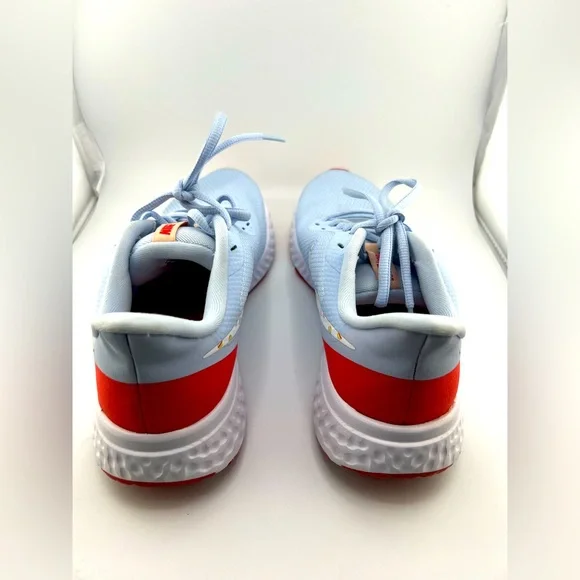 Nike Revolution Blue and Red Women's  Athletic Shoes with Modern Design - Picture 11 of 12